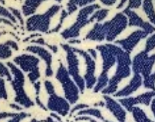 RD Cocktail Tray Sm Laurel Cobalt