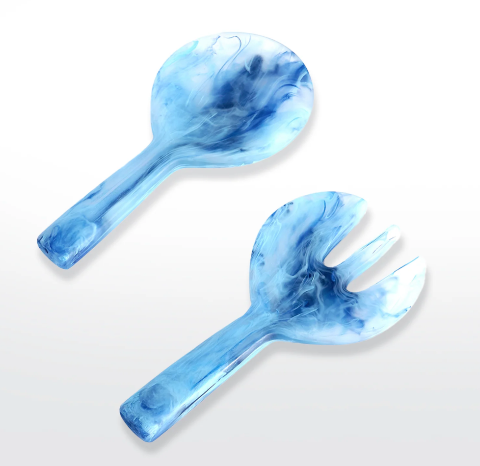 Denim Swirl Jumbo Servers