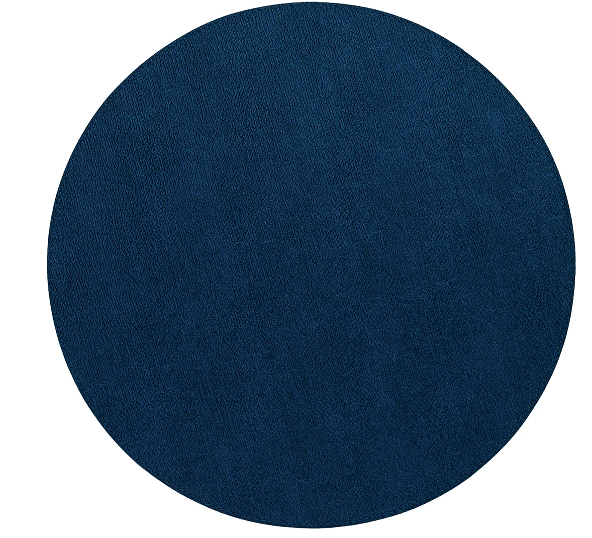 Navy 15" Round Vinyl Placemats