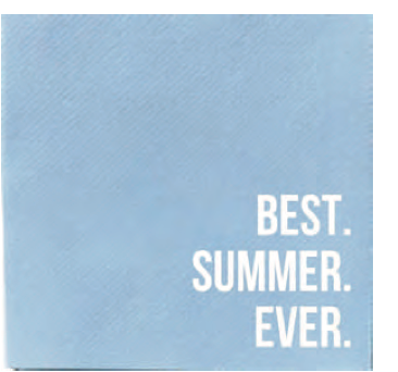 Best Summer Ever Cocktail Napkins