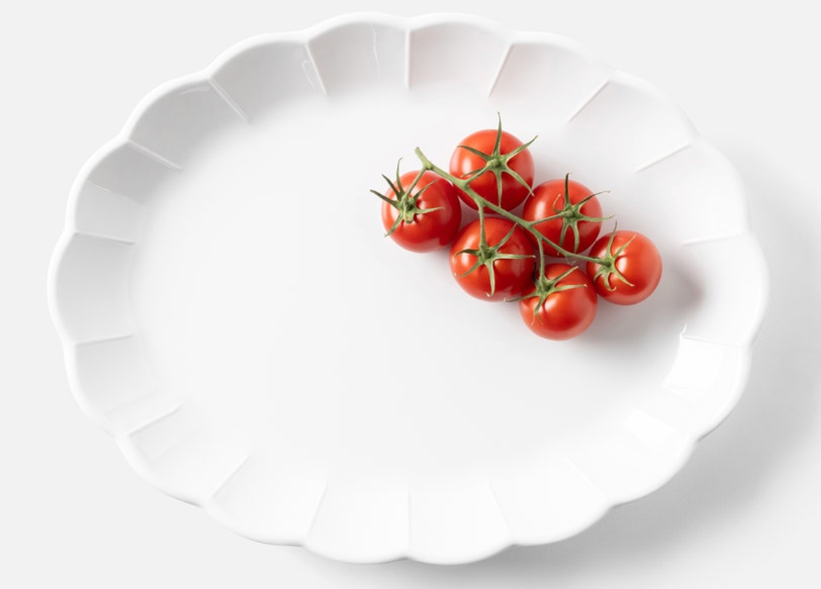Iris Oval Serving Platter- Large