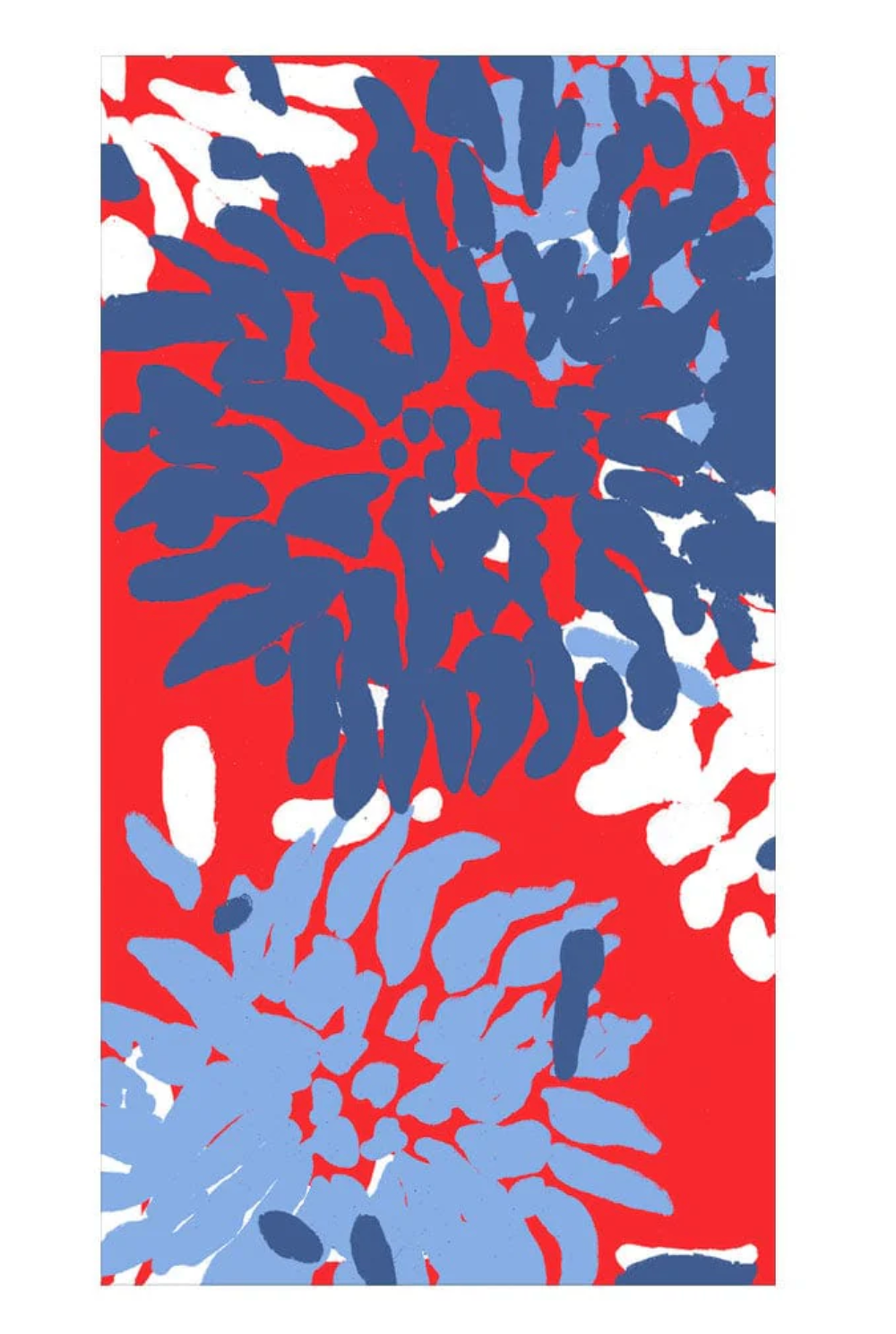 Chrysanthemum Guest Towel
