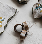 Marbled Resin Napkin Ring