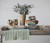 Brown Woven Linen Napkins