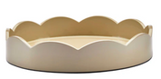 Small Round Scallop Tray 8.5x 9.5