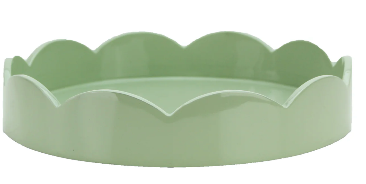 Small Round Scallop Tray 8.5x 9.5