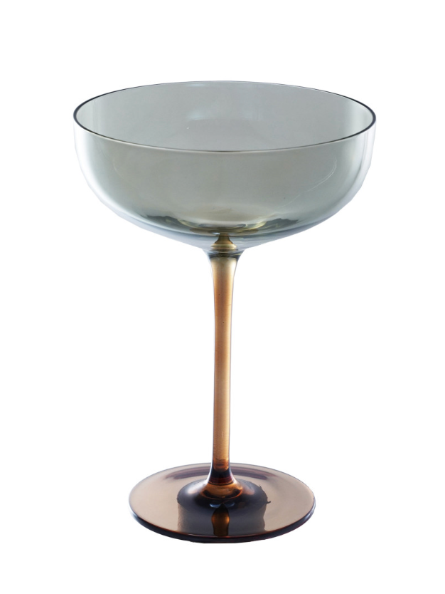 Iridescent Martini Glass