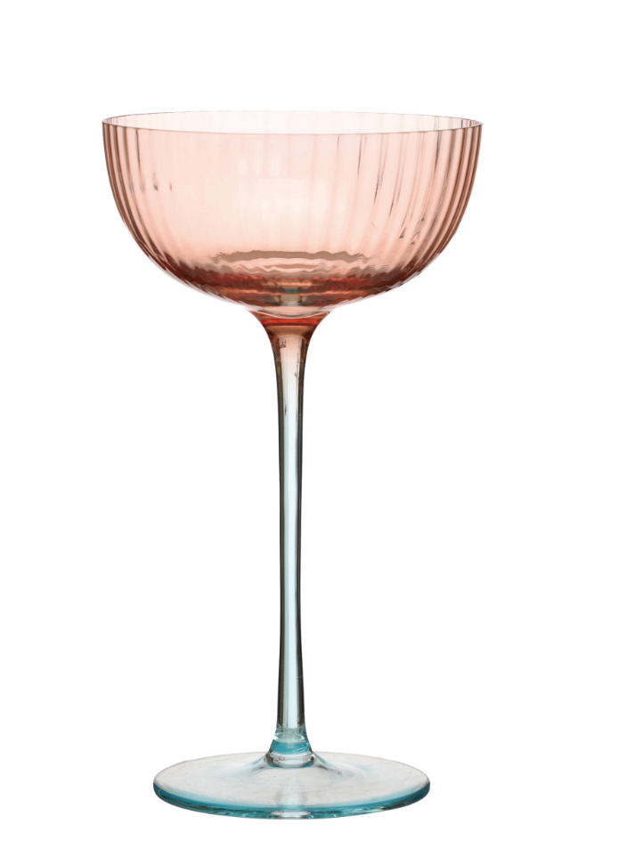 Two- Toned Stem Coupe Glass