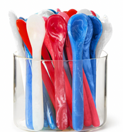 Red/White/Blue Spoons