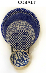 Salad Plate Aspen Cobalt
