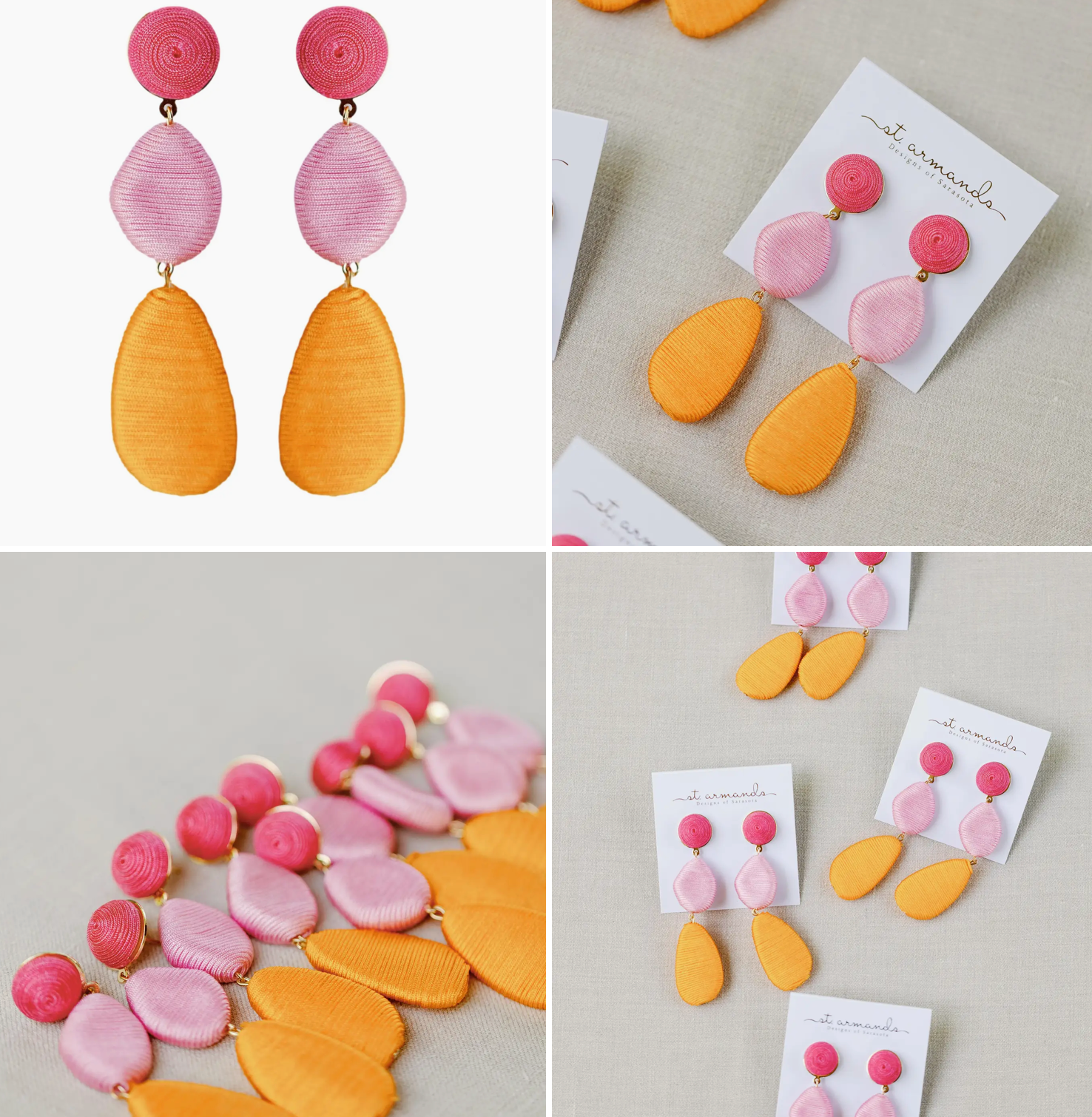 Pink/ Orange Ombre