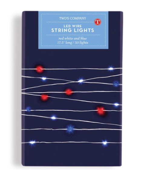 String Lights RWB