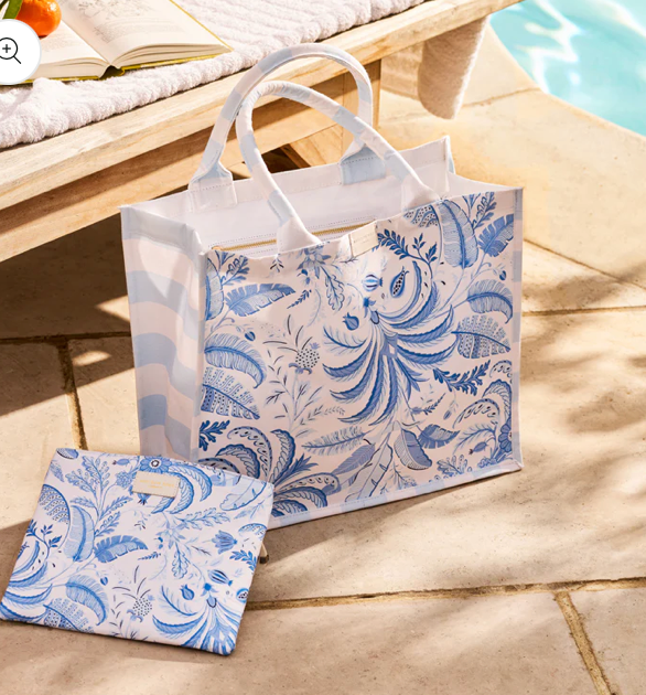 Palm Bag- Blue