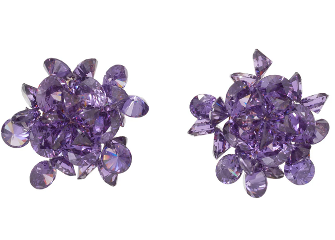 Cubic Cluster Earring