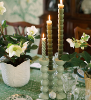 Bobbin Candle-Med/Sage