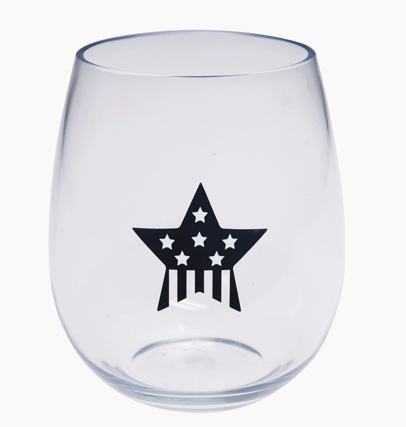 Blue Star/Stemless Wine