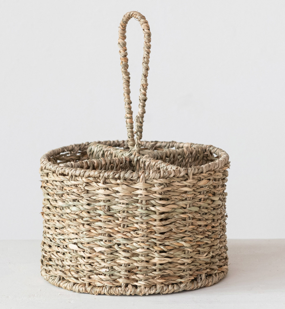 Woven Seagrass  Caddy
