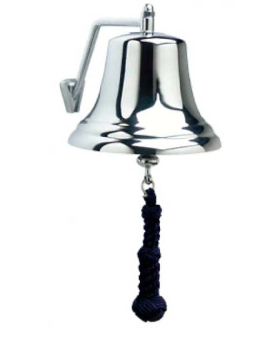 Chrome Bell 8"