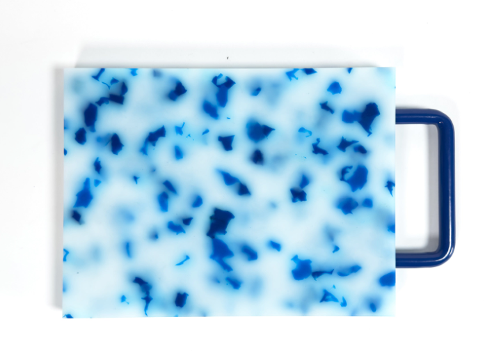 Cutting Board SM/Blue and White