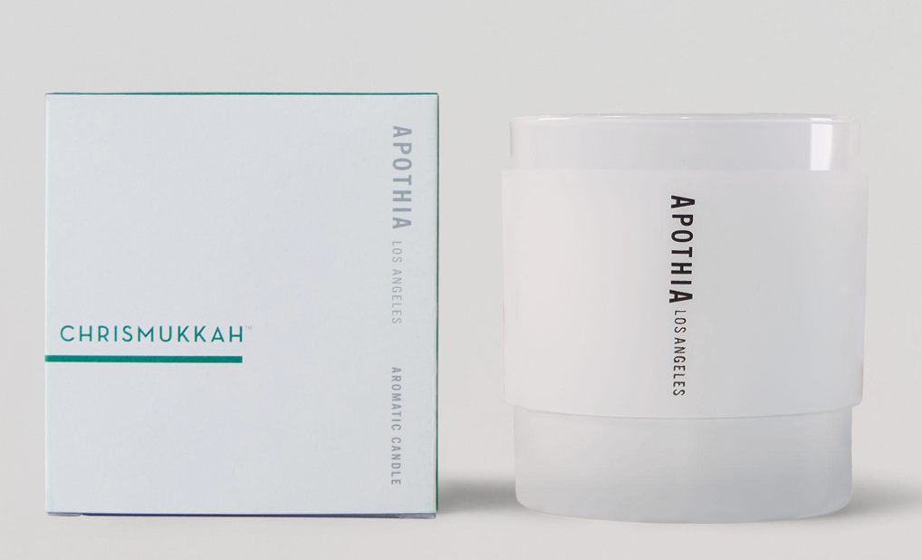 Chrismukkah Candle